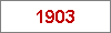 Das Jahr 1903