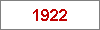 Das Jahr 1922