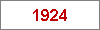 Das Jahr 1924