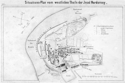 Stadtplan von 1866