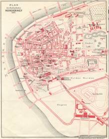 Stadtplan von 1925