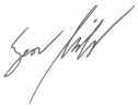 Unterschrift Egon Mühr