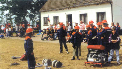 Zeltlager auf Ummanz/Garz-Rügen vom 28.06. - 06.07.1996