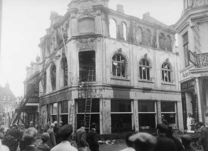 "Kaffee Fröhle" brennt vom 17./18.09.1926