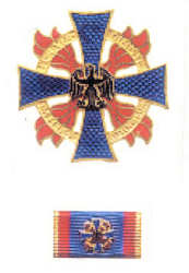 Auszeichnung mit dem Deutschen Feuerwehr-Ehrenkreuz in Gold 25.05.1974