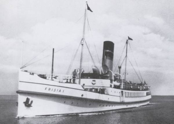 Dampfer "Frisia I", 1928