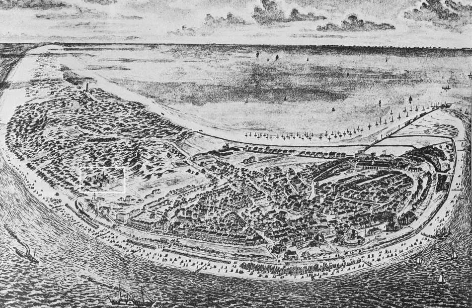 Panorama von Norderney 1886