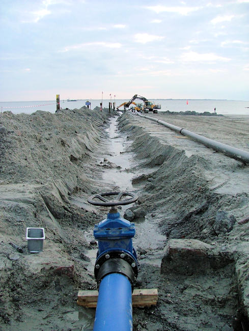 15.09.2008 - Neue Seewasserleitung