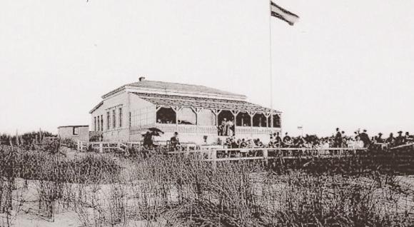 Die erste "Wilhelmshöhe" (Dünenhalle), 1880 bis 1895.