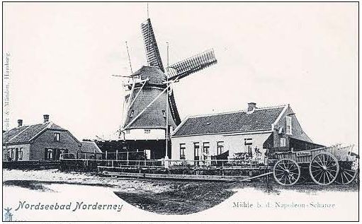 Mühle und Müllerhaus um 1900
