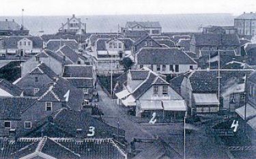 Die Strandstraße um 1879