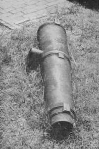 alte Kanonenrohr
