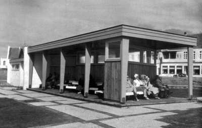 Die neue Weststrand-Schutzhalle