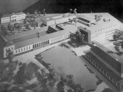 Modell des künftigen Norderneyer Kurzentrums