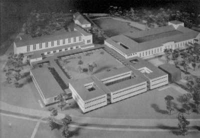 Vogelperspektive von Südwesten