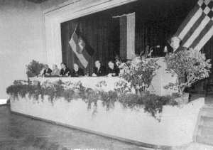 Repräsentative Tagungen - festliche Empfänge