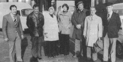 Theo Weddermann, Juan Campos-Garcia, Violeta del Loyza de Campos, Ilse Fischer, Werner Fischer, Otto Suckow und Horst Brensing