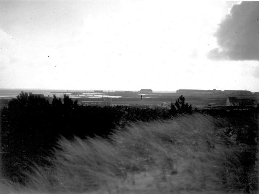 1932 - Blickrichtung Hafen
