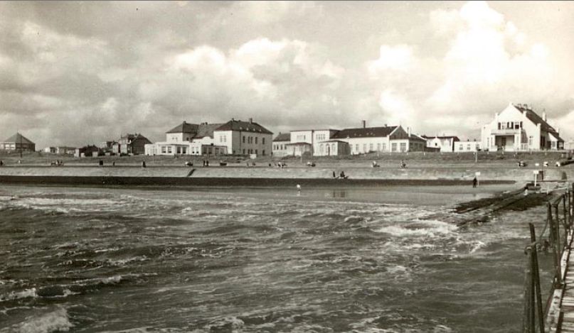 Weststrand um das Jahr 1955