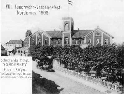 VIII. Feuerwehr-Verbandsfest Norderney Juni 1908