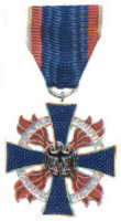 Verleihung des Feuerwehr Ehrenkreuz in Silber Juni 1954