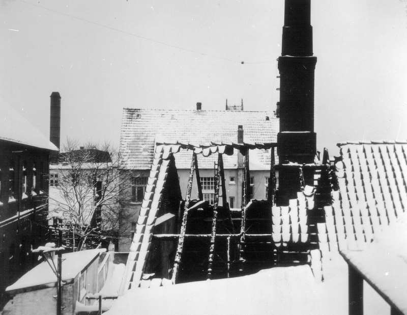 Brand Bäckerei Saathoff, am 19.01.1941