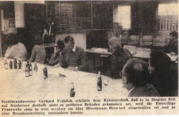 Ratsausschuß tagte im Gerätehaus - 28.05.1983