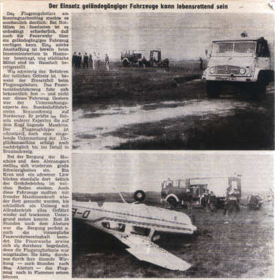 Beim Landeanflug abgestürzt - 17.05.1987