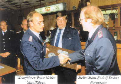 100 Jahrfeier der F.F. Garz auf Rügen im Jahr 2000